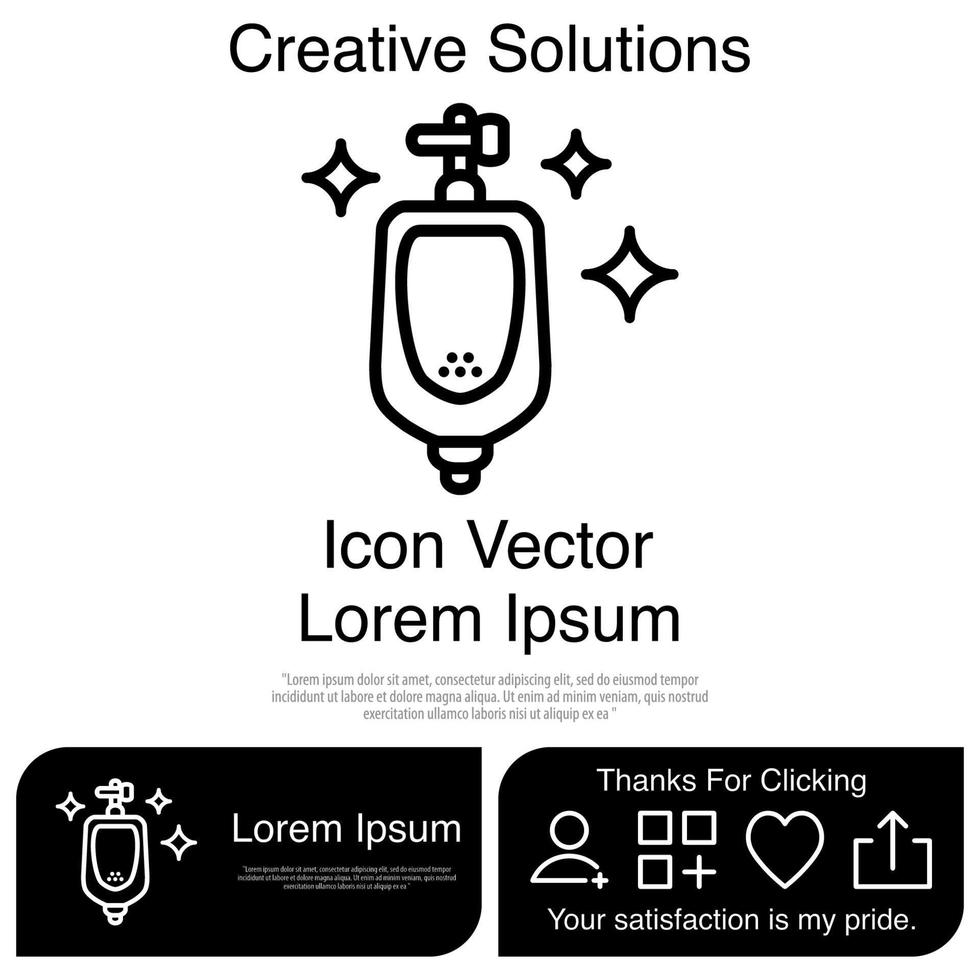Toilet icon Vector EPS 10