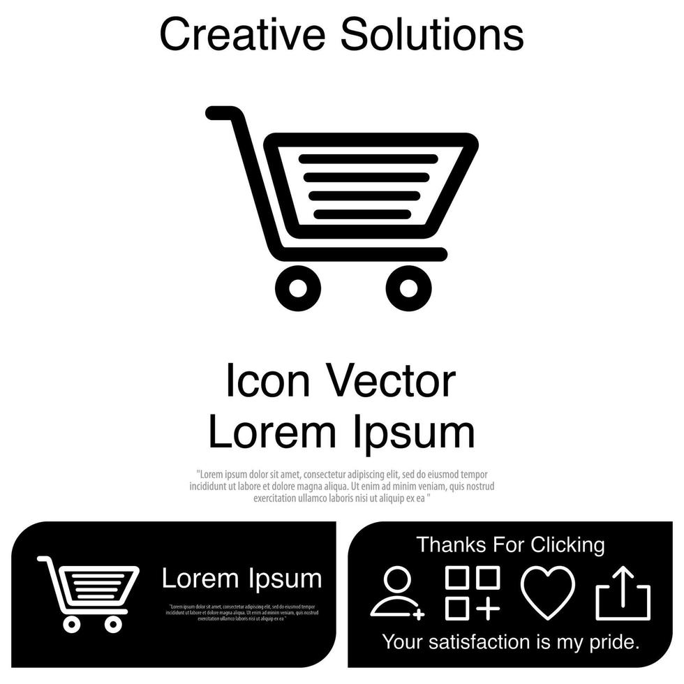 Trolley icon Vector EPS 10