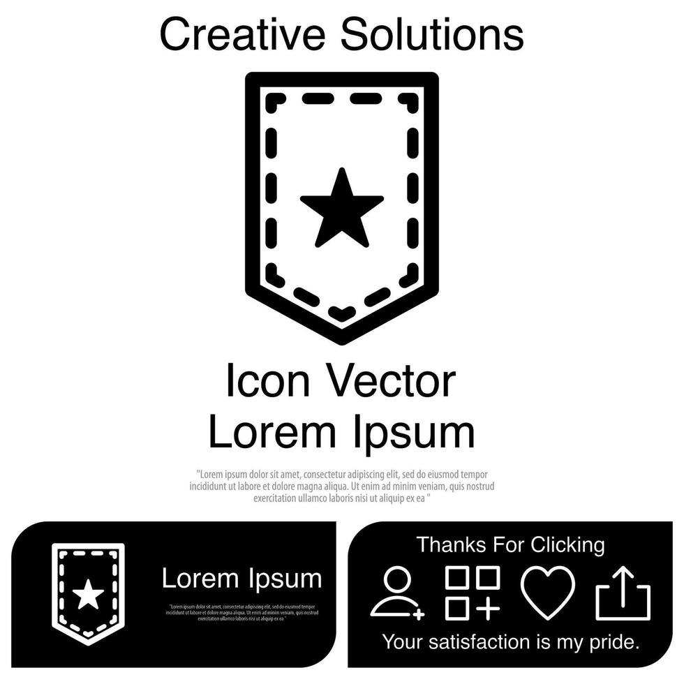 icono de marcador eps vectoriales 10 vector