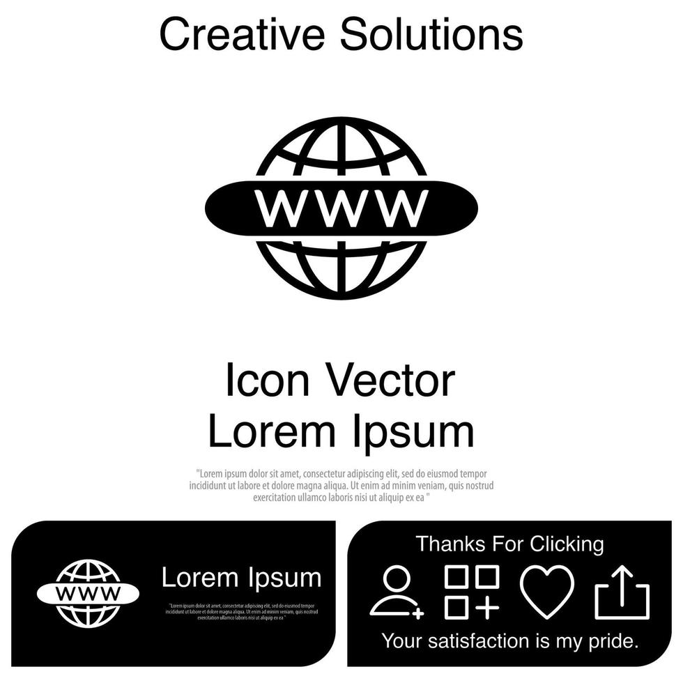 Website icon Vector EPS 10