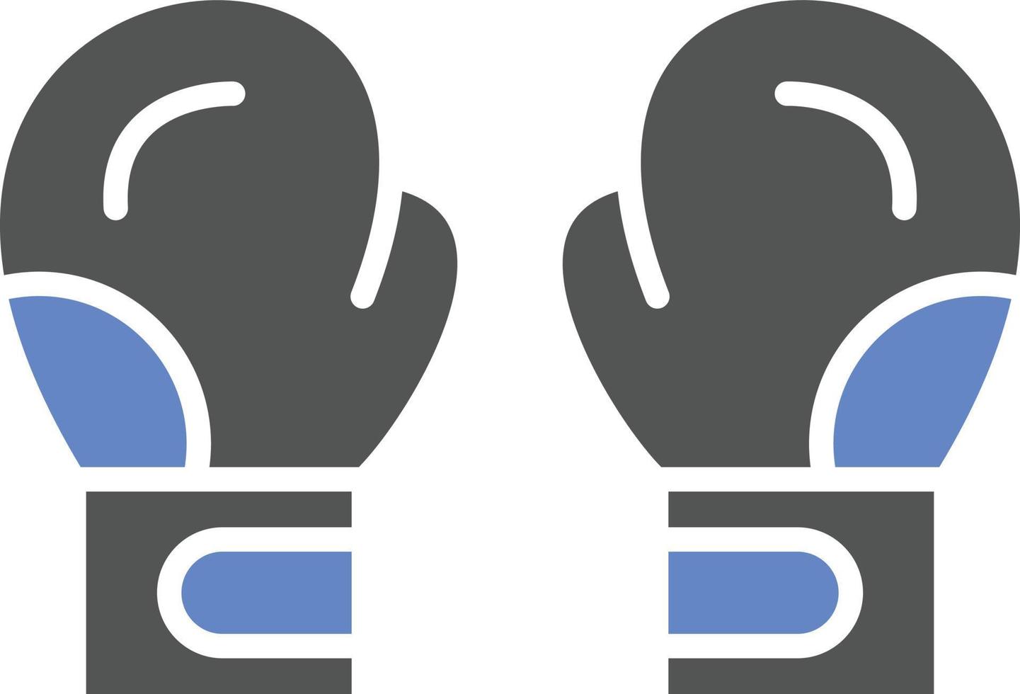 estilo de icono de boxeo vector