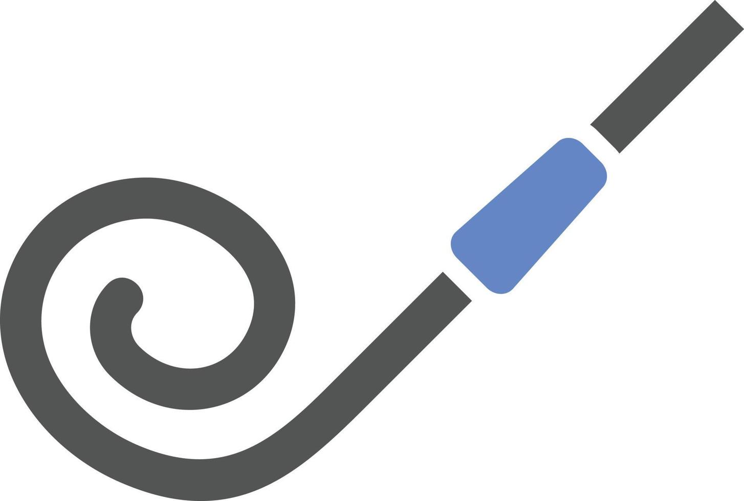 Party Blower Icon Style vector