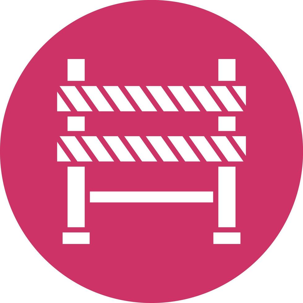 Barrier Icon Style vector