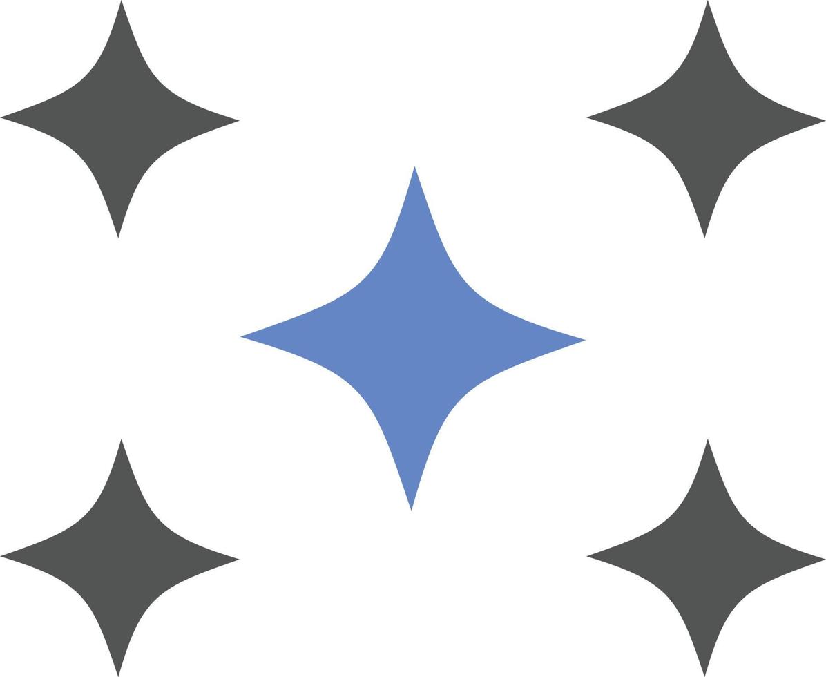 Sparkles Icon Style vector