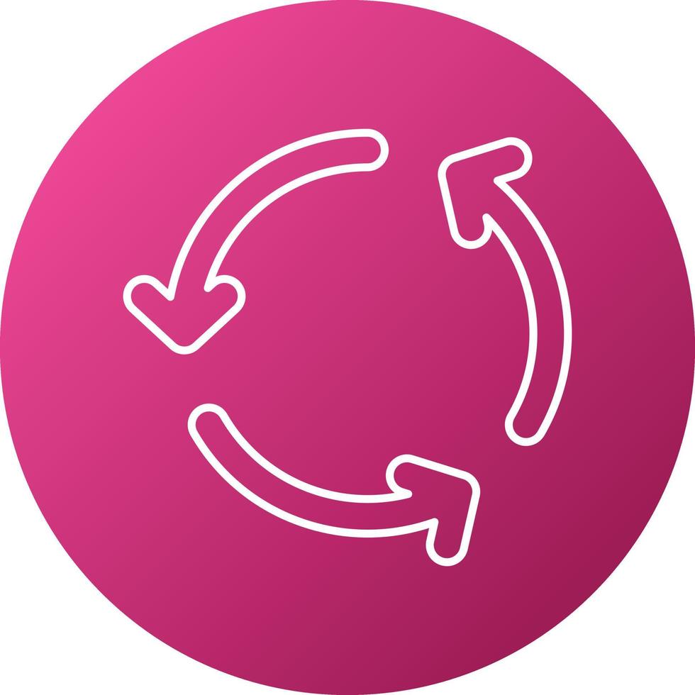 Refresh Icon Style vector