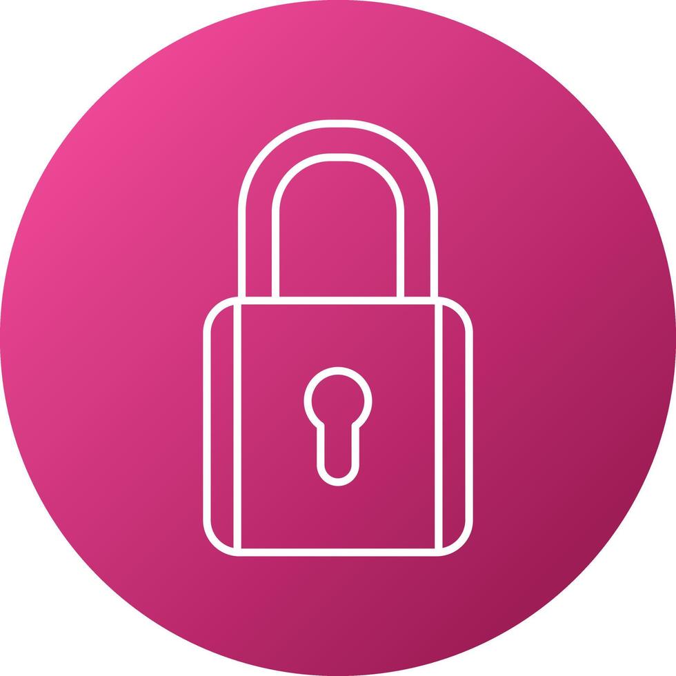 Locked Icon Style vector