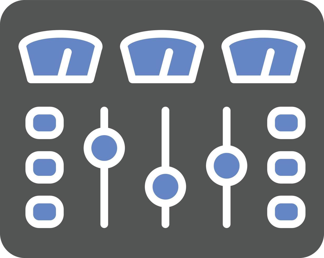 Control Panel Icon Style vector