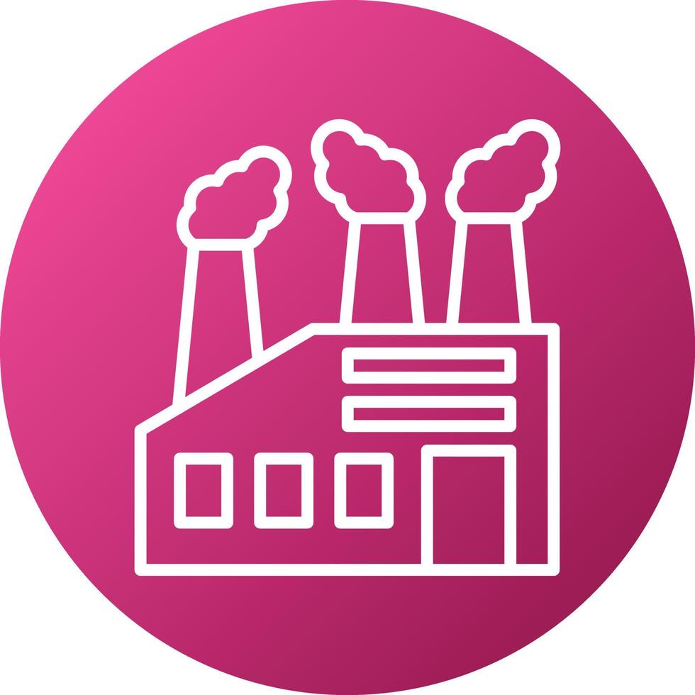 Factory Icon Style vector