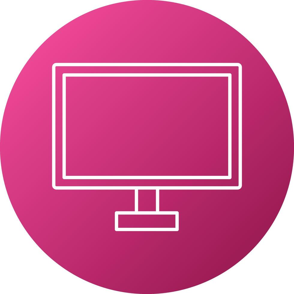 Lcd Icon Style vector