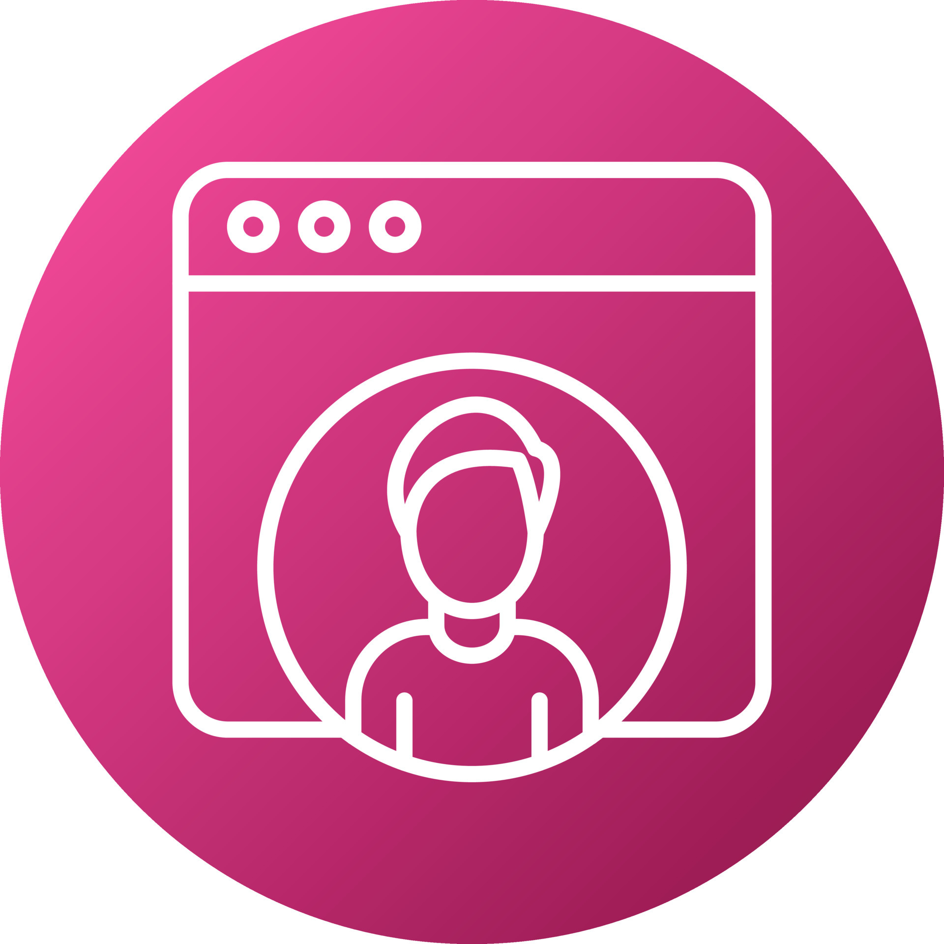 Web User Icon Style 6753863 Vector Art at Vecteezy