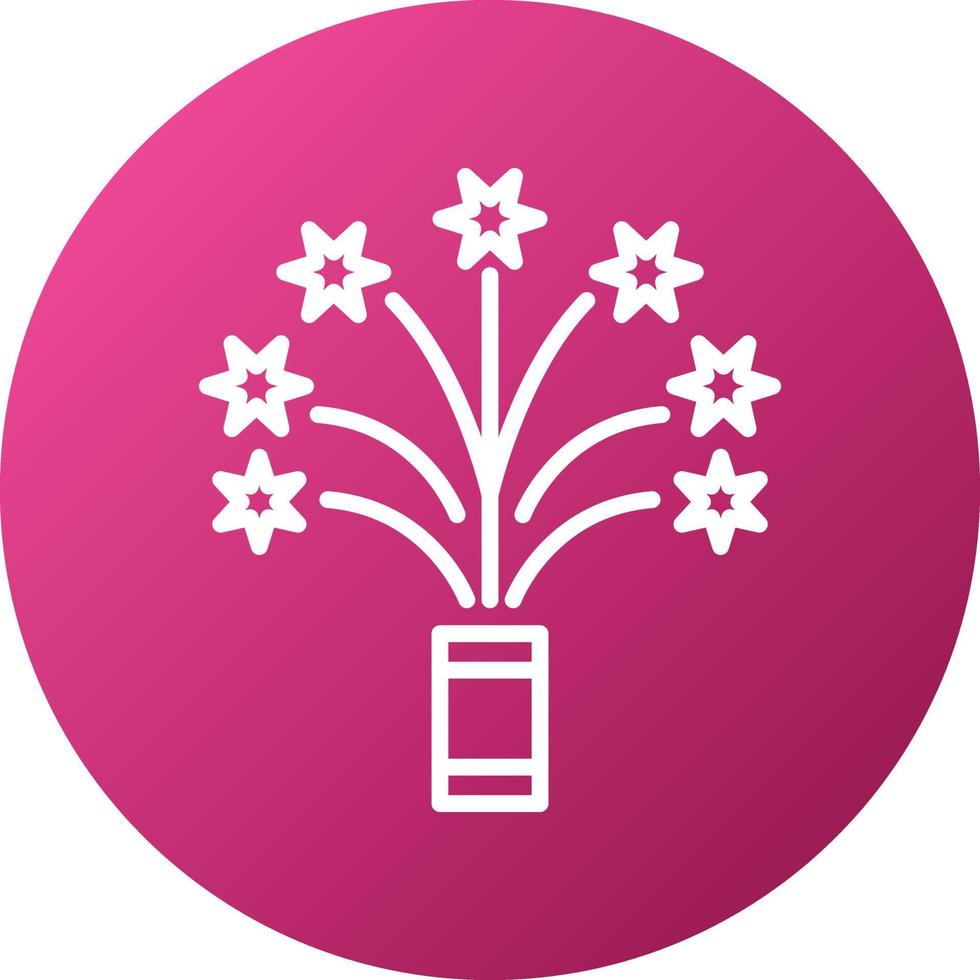 Firework Icon Style vector