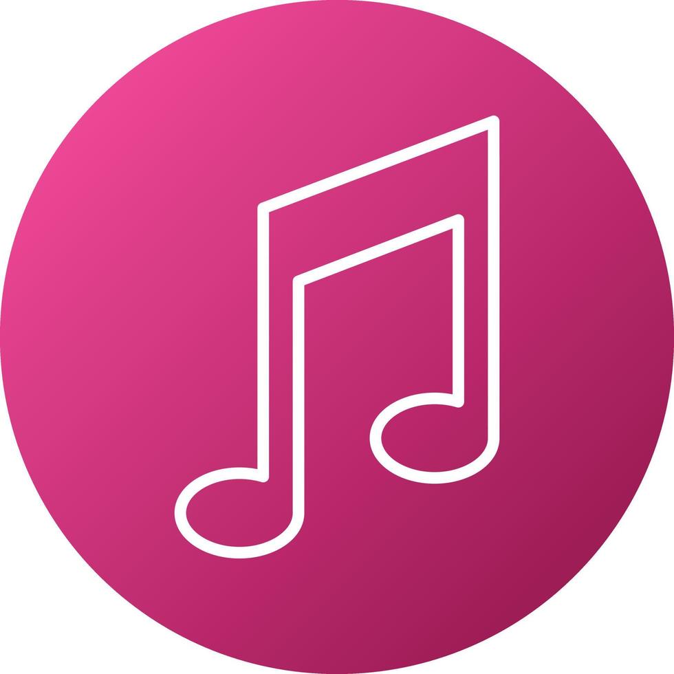 Music Icon Style vector