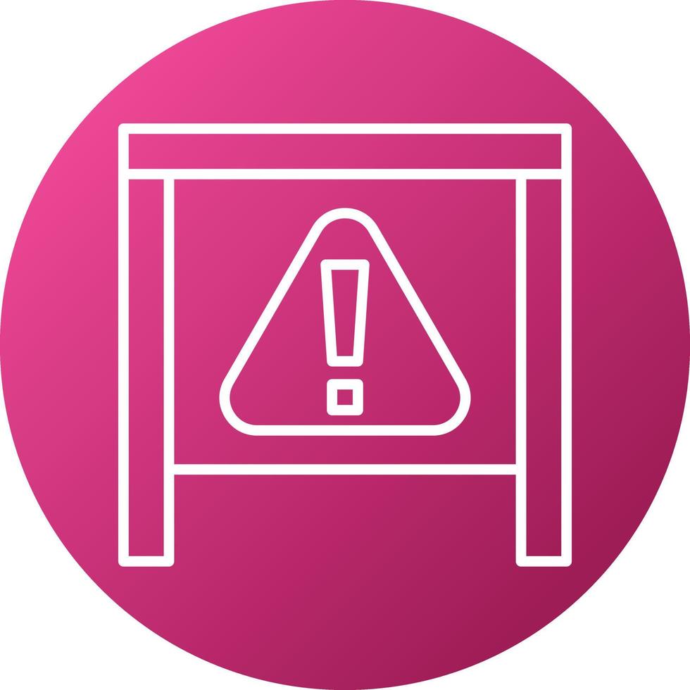 Danger Icon Style vector