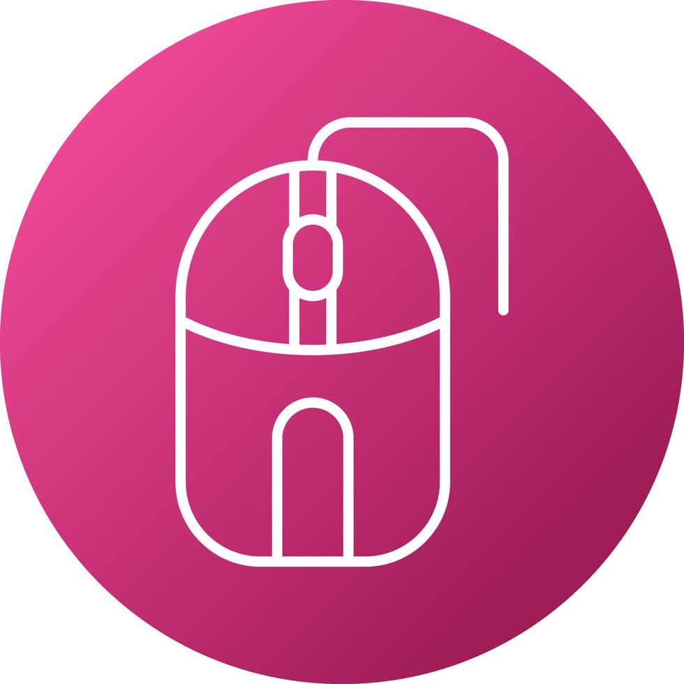 Mouse Icon Style vector