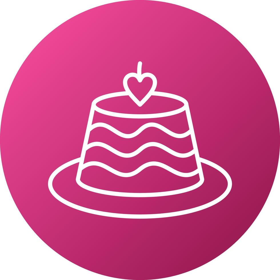 Pudding Icon Style vector