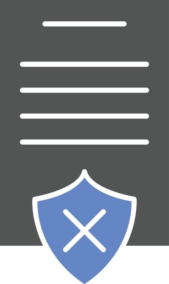 Rejected Icon Style vector
