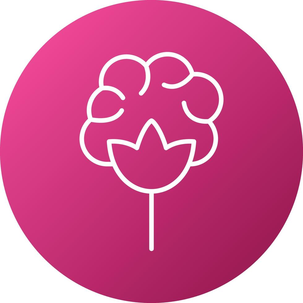 Cotton Icon Style vector