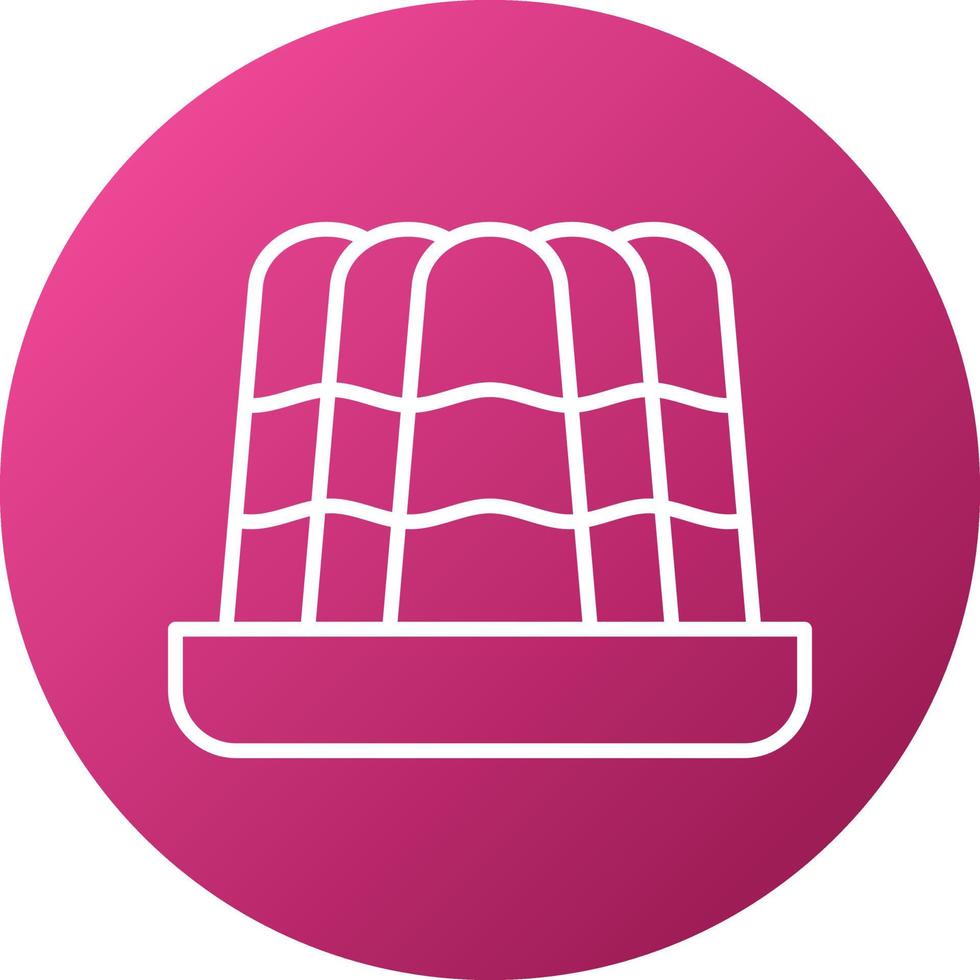 Pudding Icon Style vector