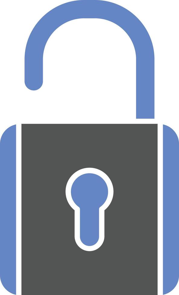 Unlocked Icon Style vector