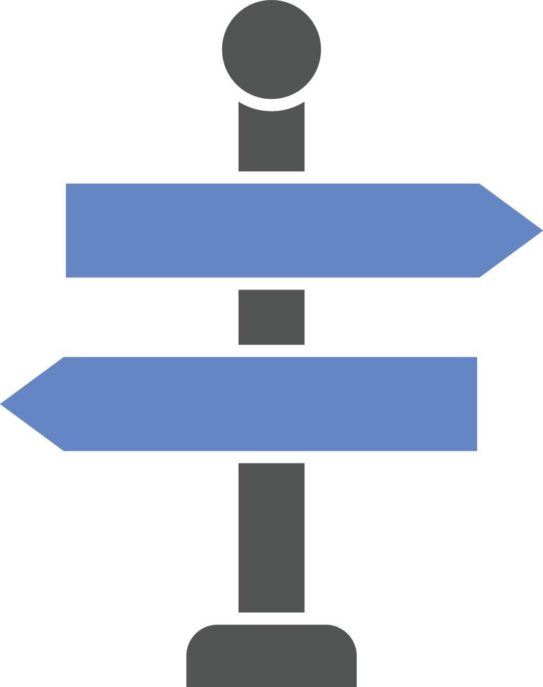 Sign Board Icon Style vector