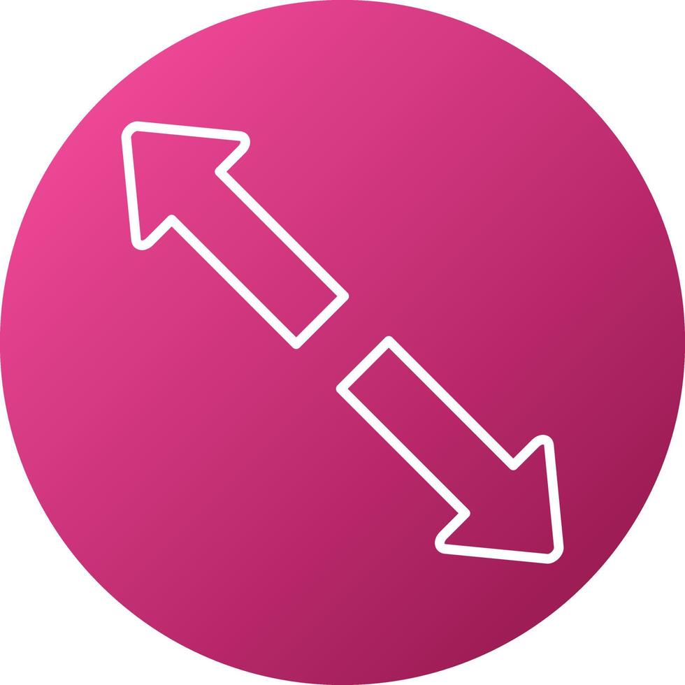 Resize Icon Style vector