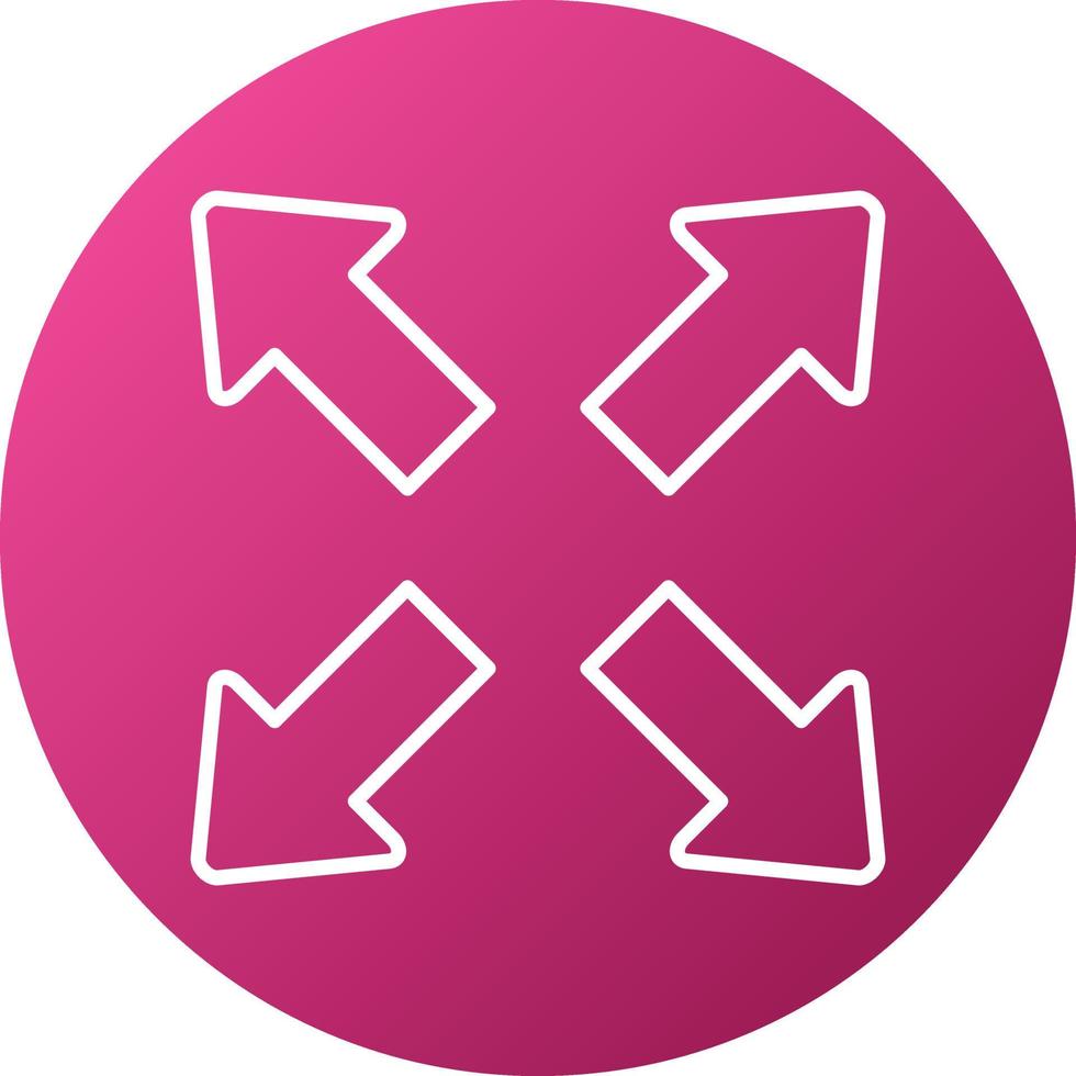 Expand Icon Style vector