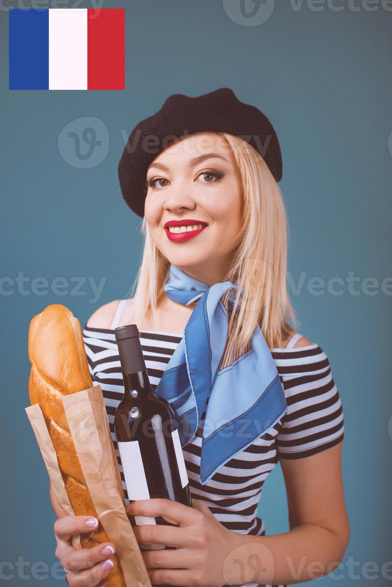 French Baguette Holding A French Flag And Wine Glass Shirt French Baguette Holding A French Flag And Wine Glass Shirt