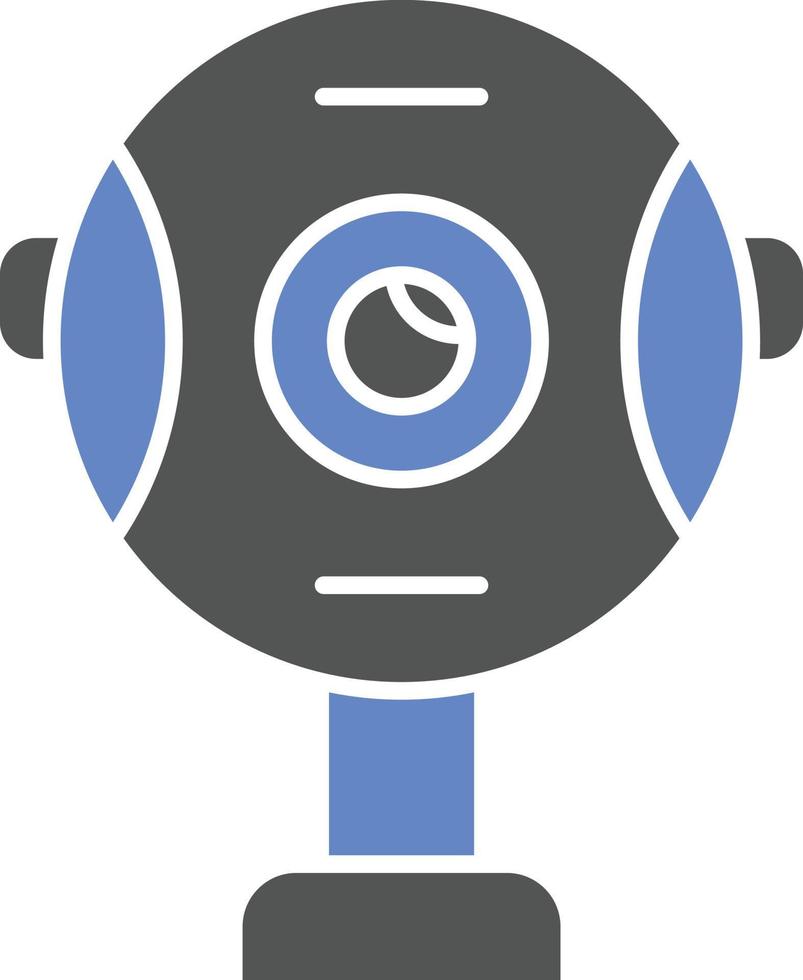 Webcam Icon Style vector