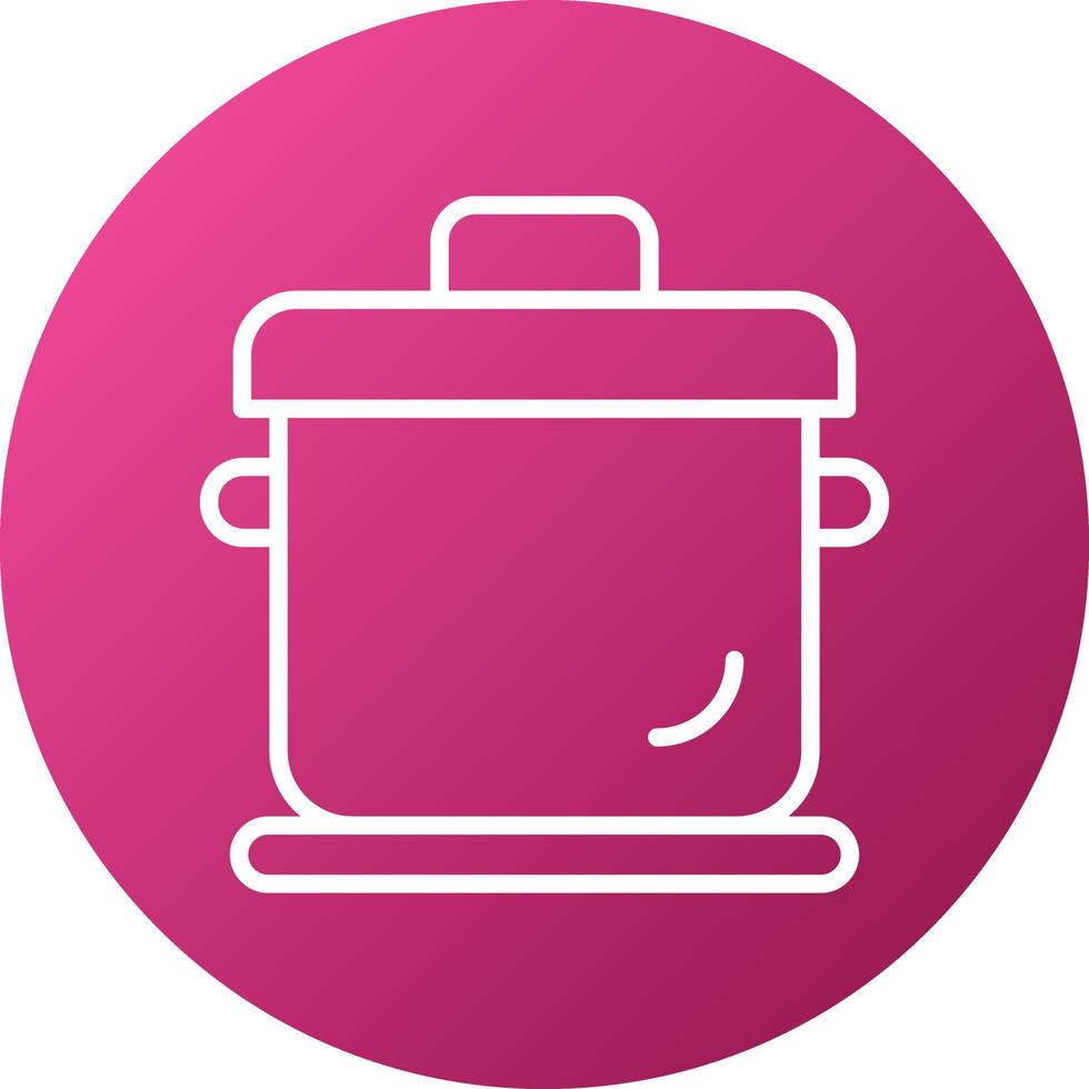 Pot Icon Style vector
