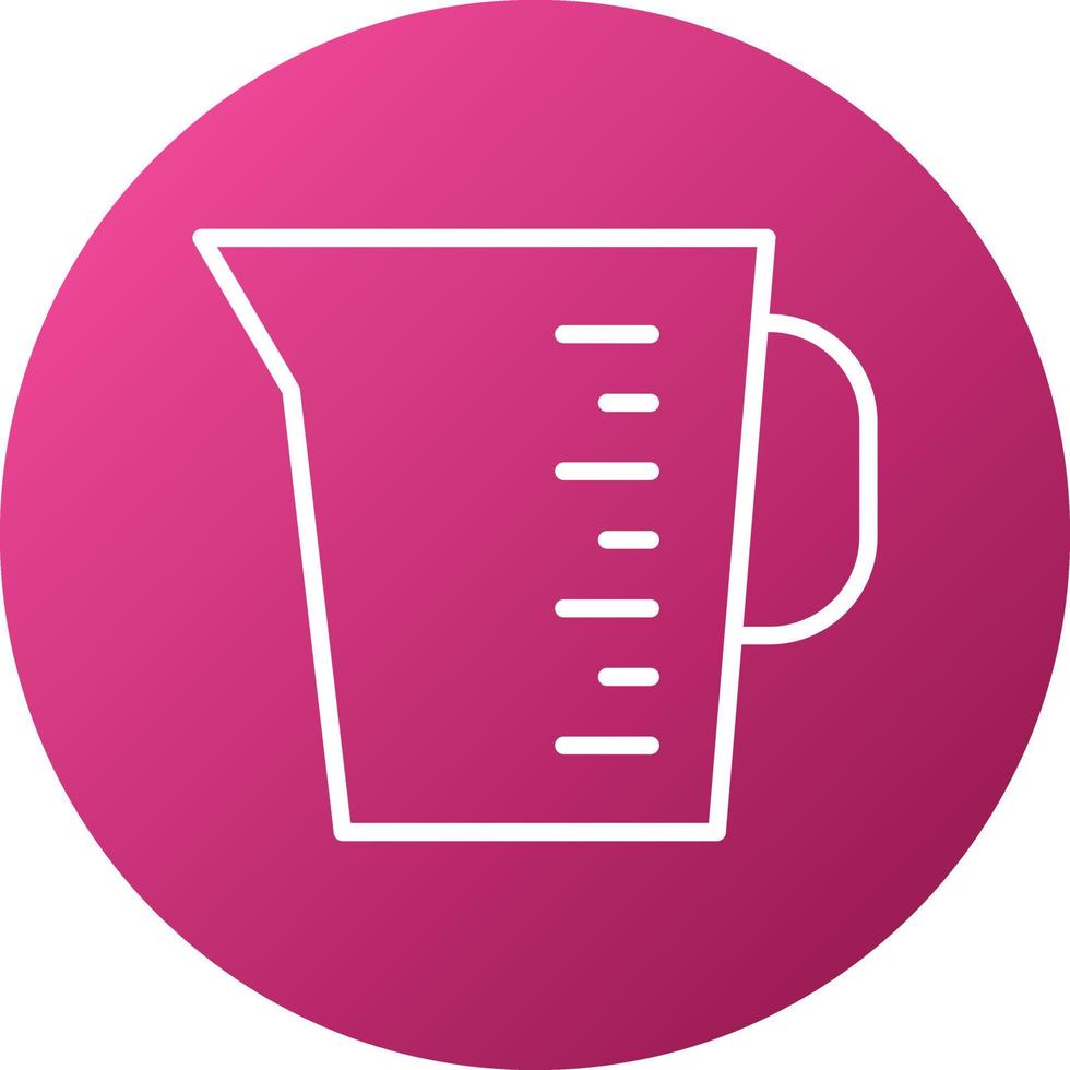 Measuring Cup Icon Style vector