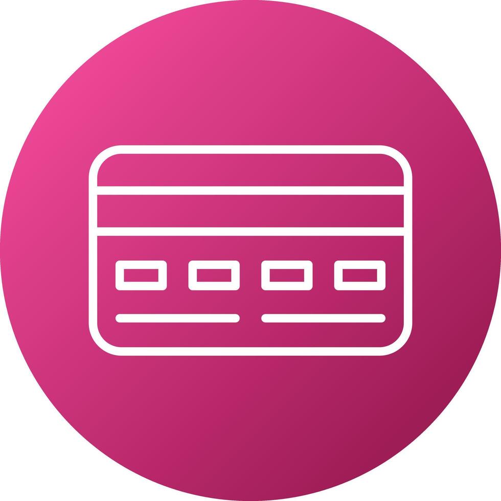Credit Card Icon Style vector
