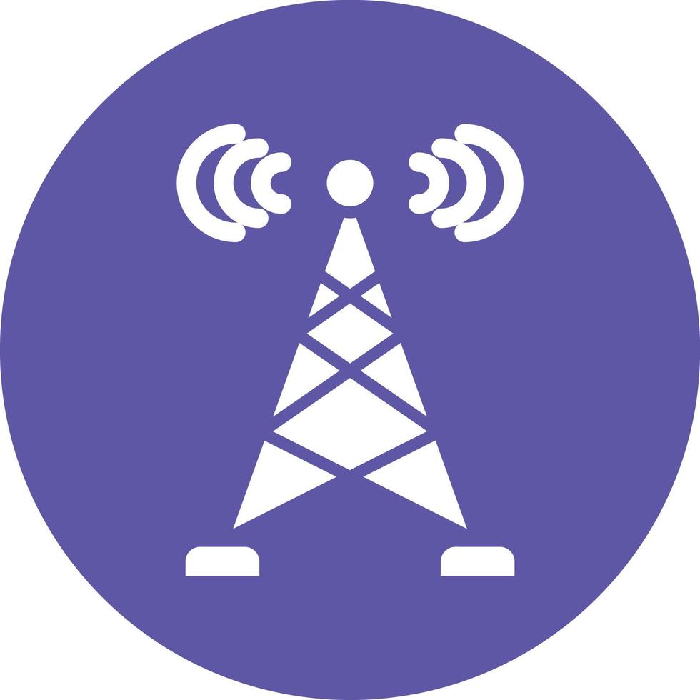 Broadcast Icon Style vector