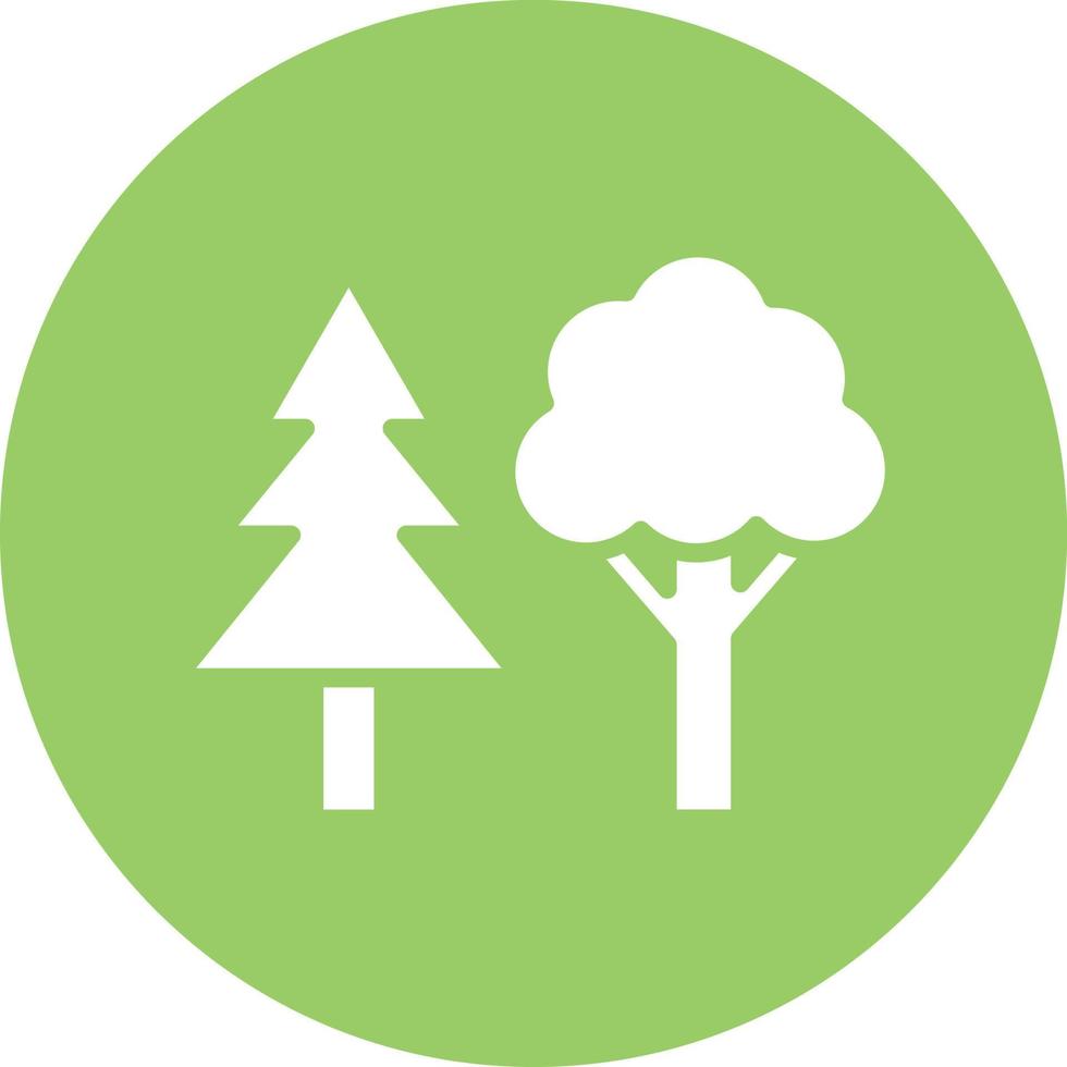 Forest Icon Style vector