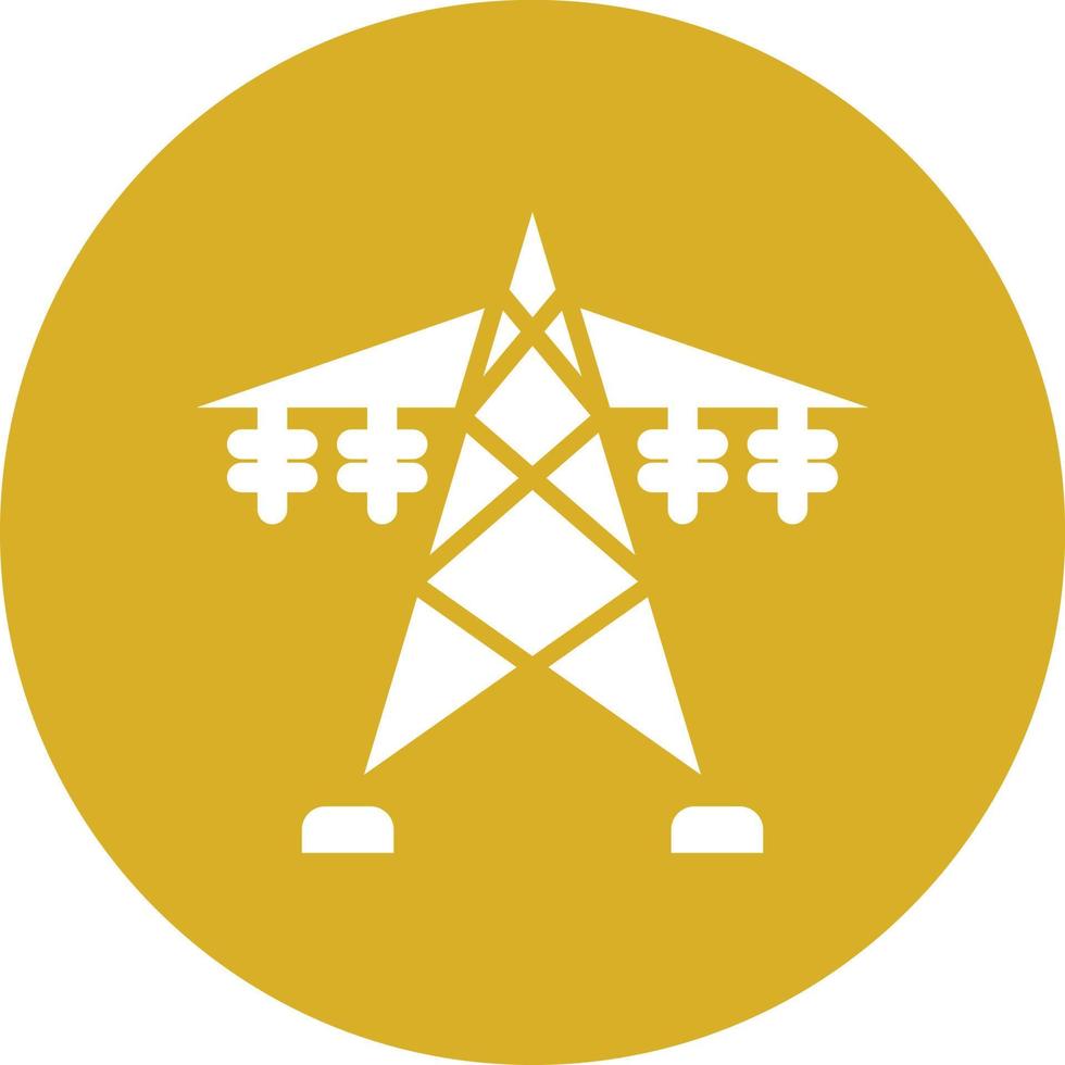 Electric Station Icon Style vector