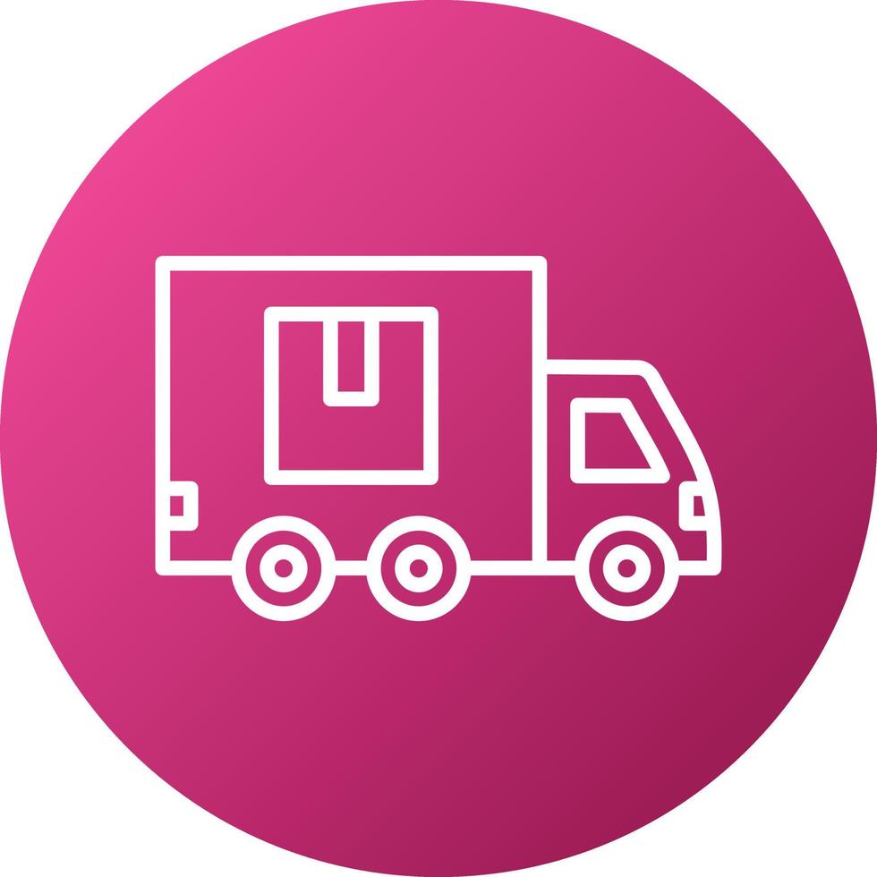 Delivery Truck Icon Style vector