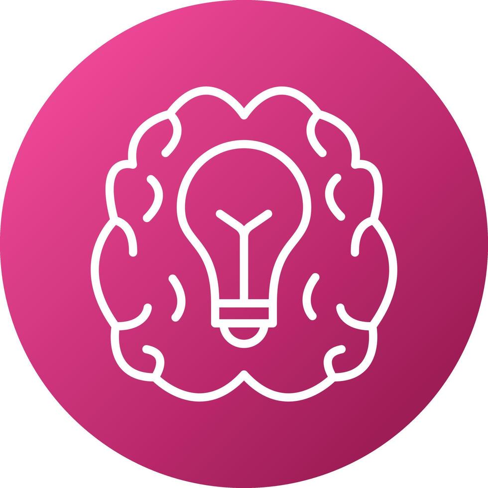 Brainstorming Icon Style vector