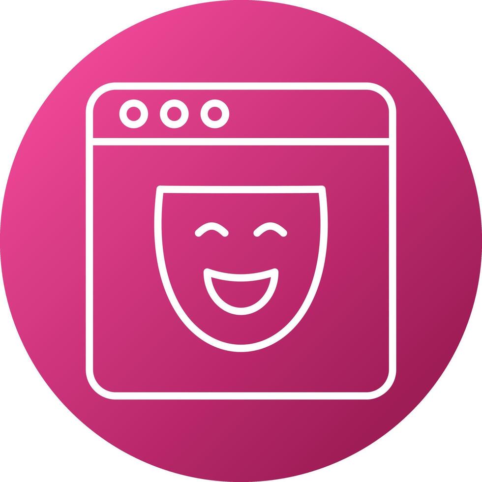 Dark Web Icon Style vector