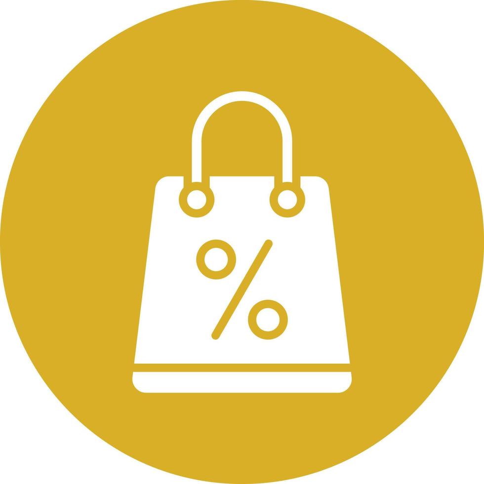Paper Bag Icon Style vector