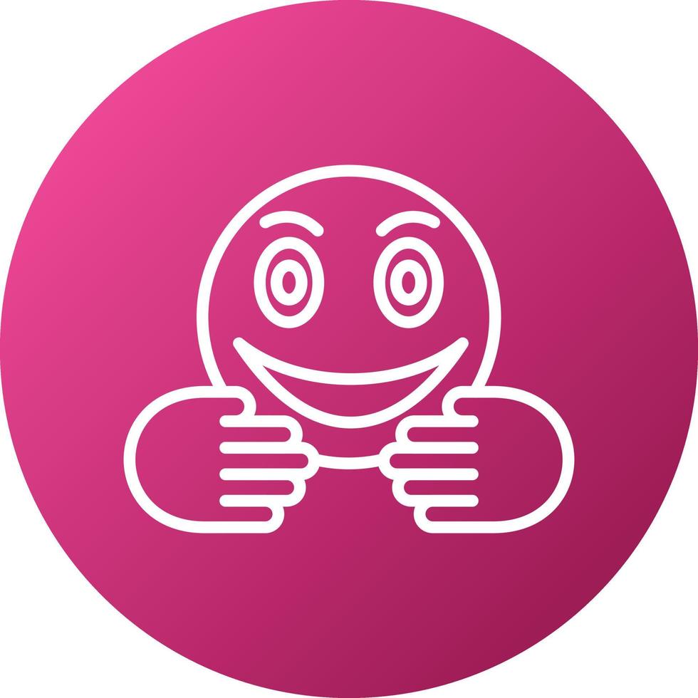 Hug Icon Style vector