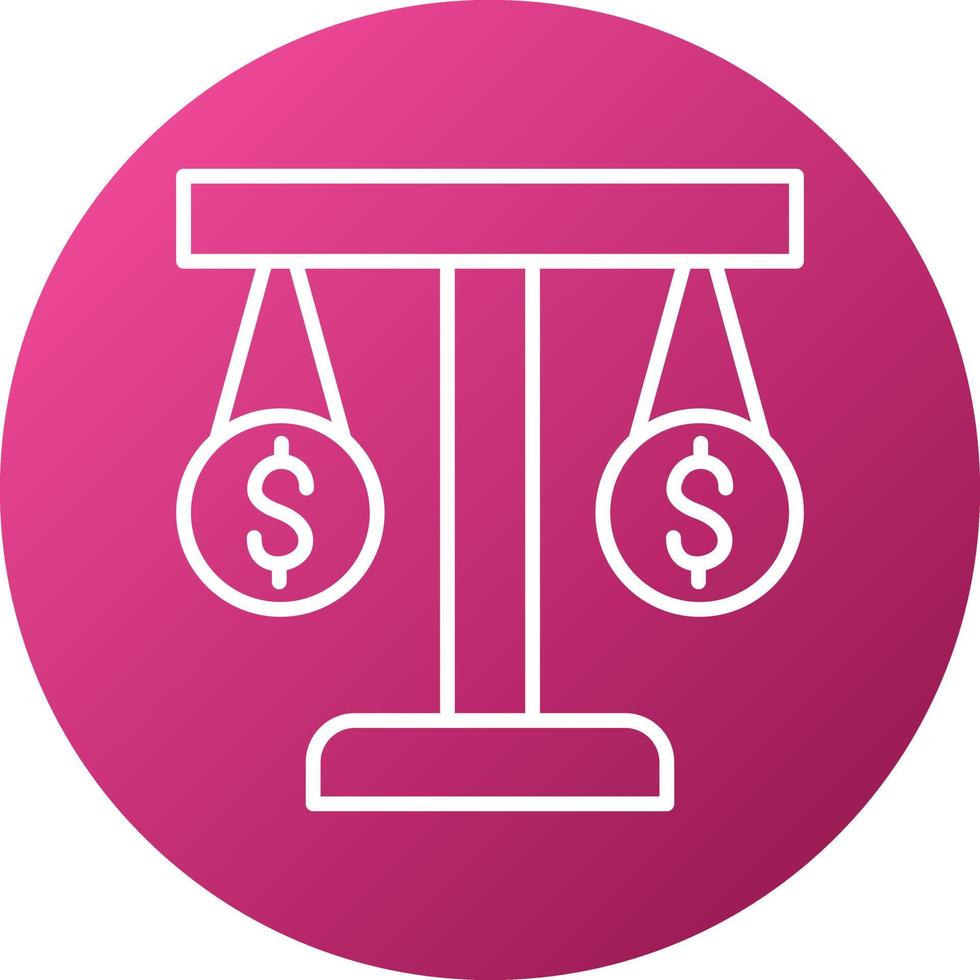 Balance Icon Style vector