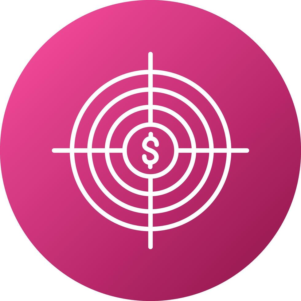 Target Icon Style vector