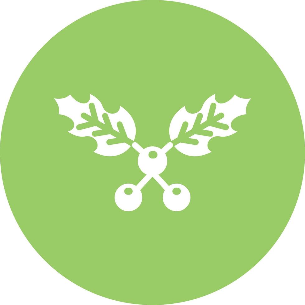 Mistletoe Icon Style vector