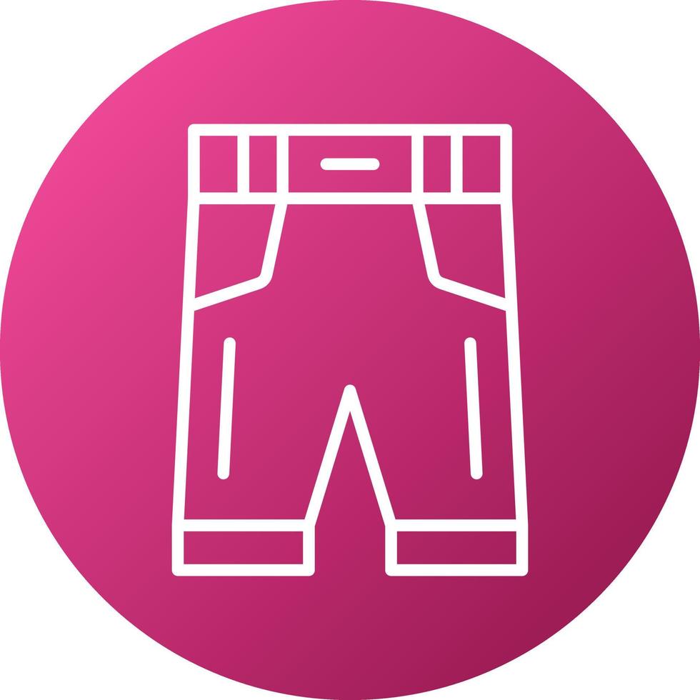 Shorts Icon Style vector