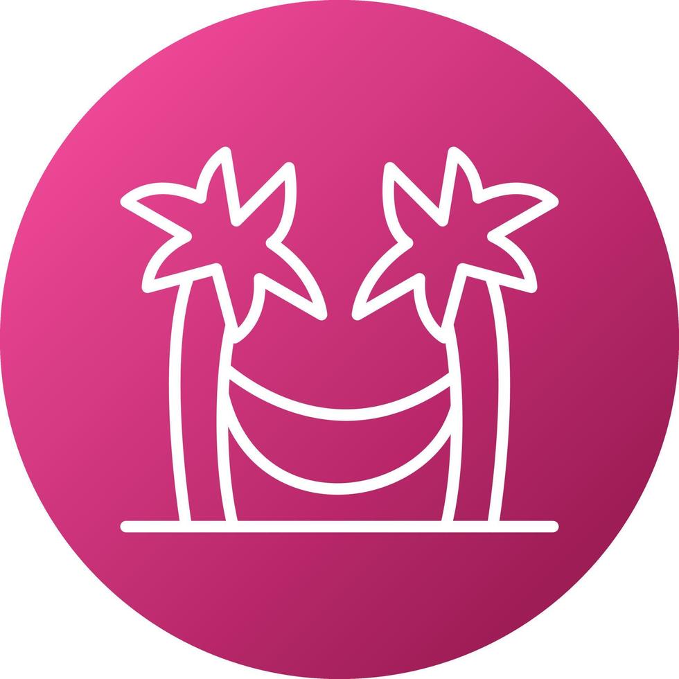 Hammock Icon Style vector