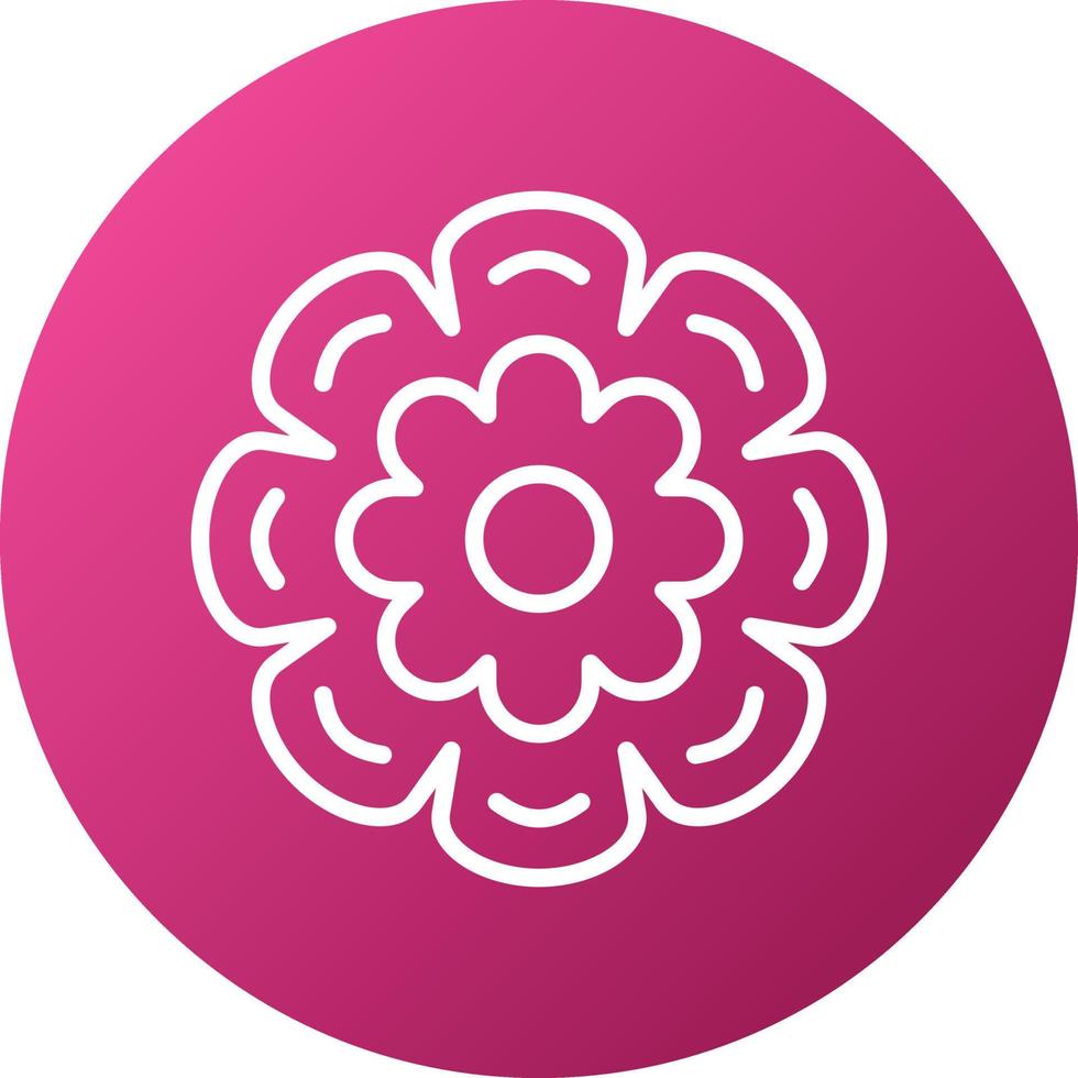 Flower Icon Style vector