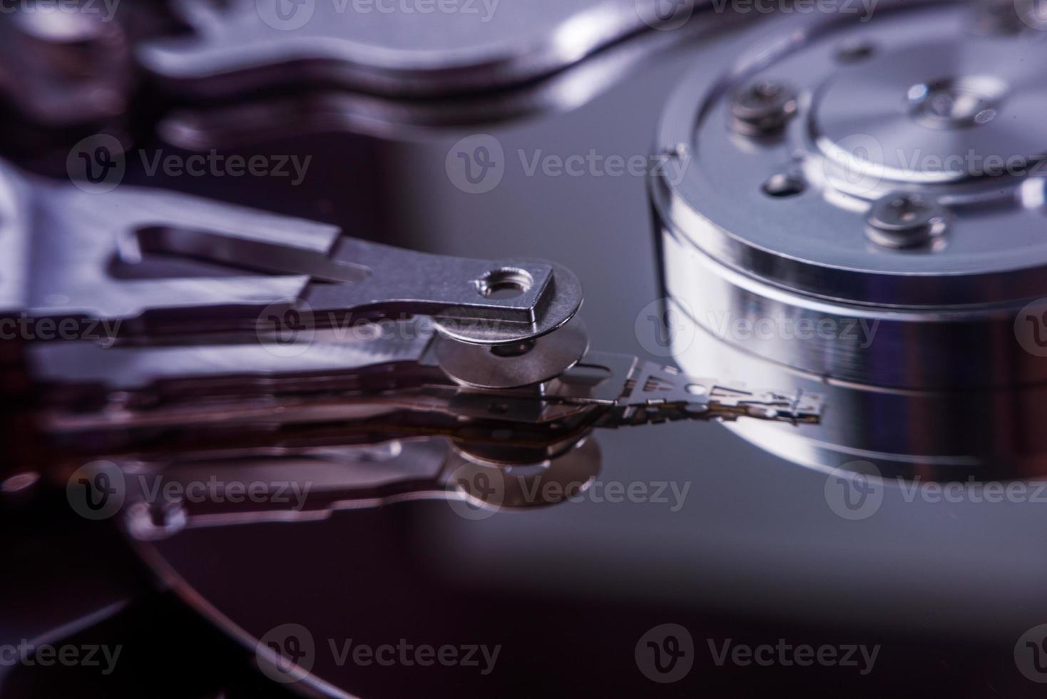 hard disk and computer technology photo