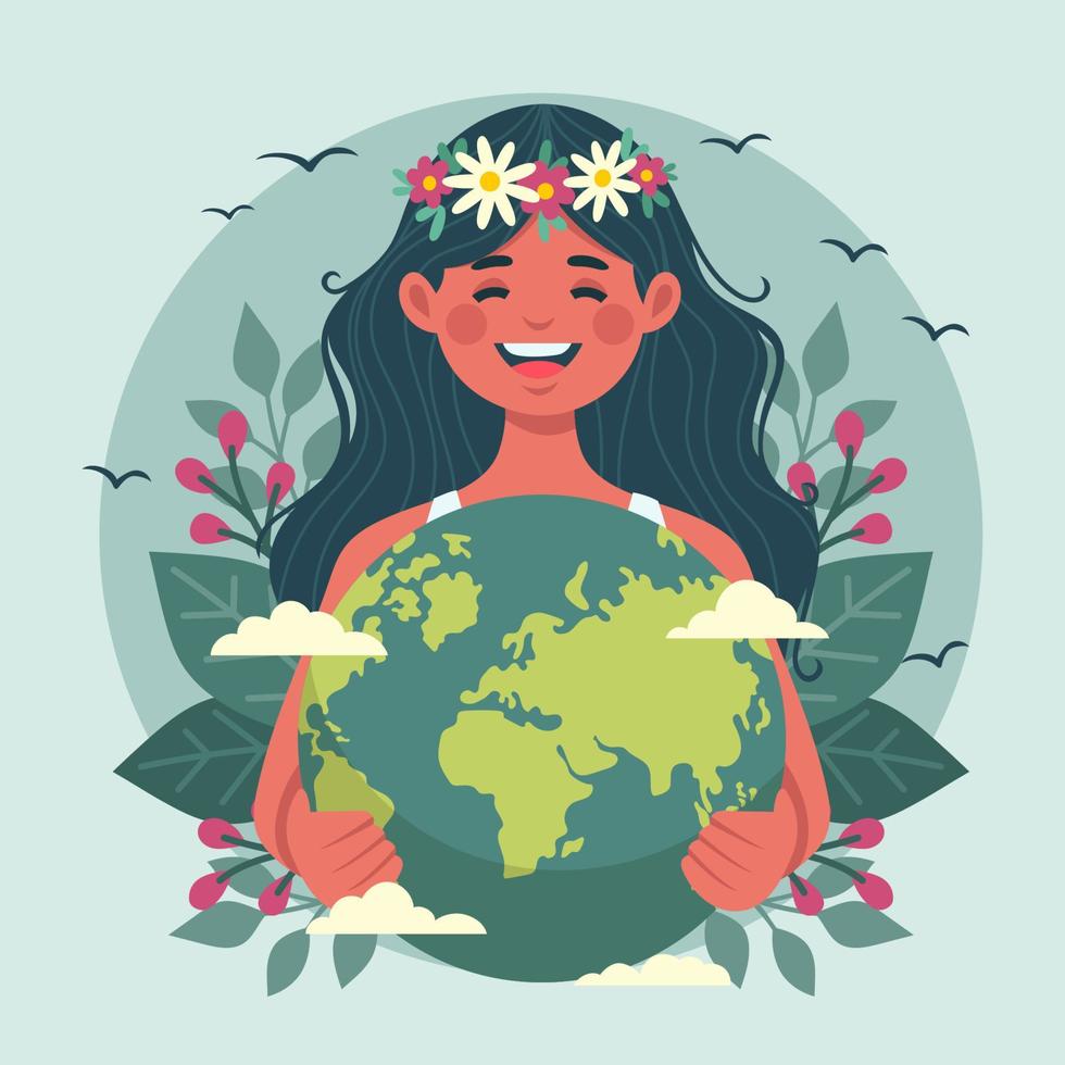 Celebrate Earth Day Concept vector