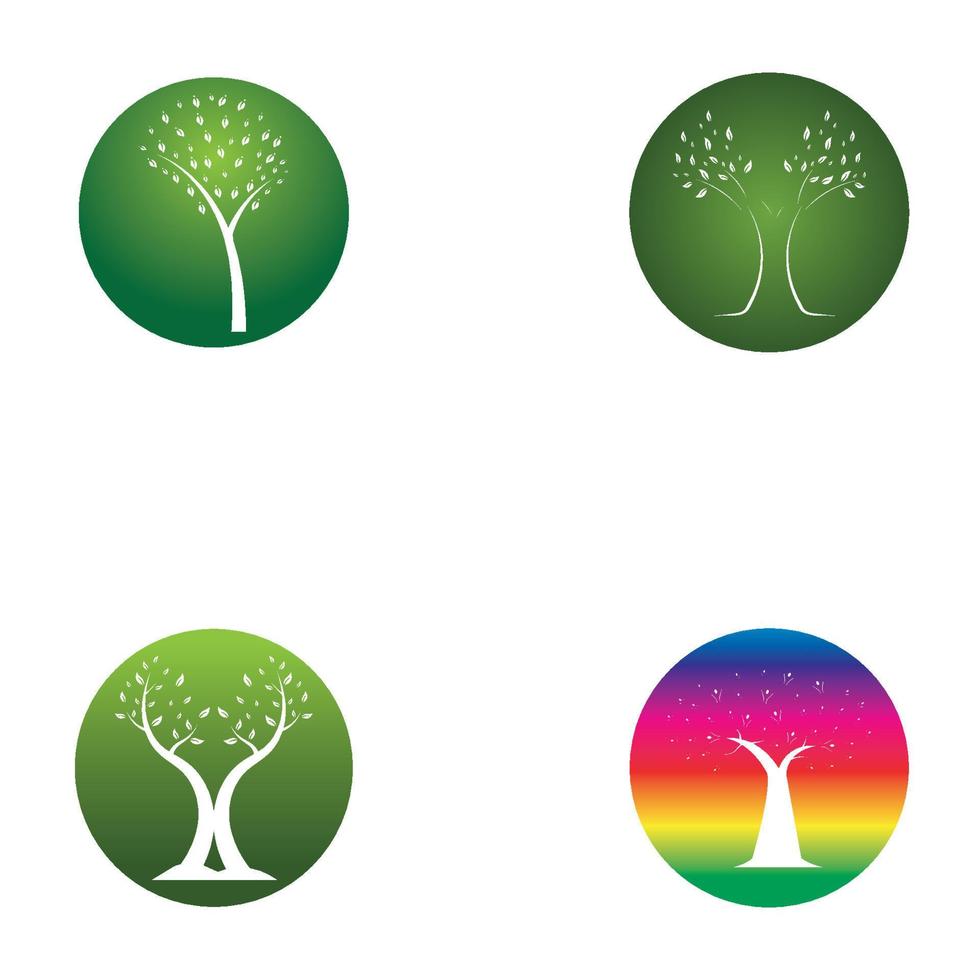 human tree and antler logo concept design template vector