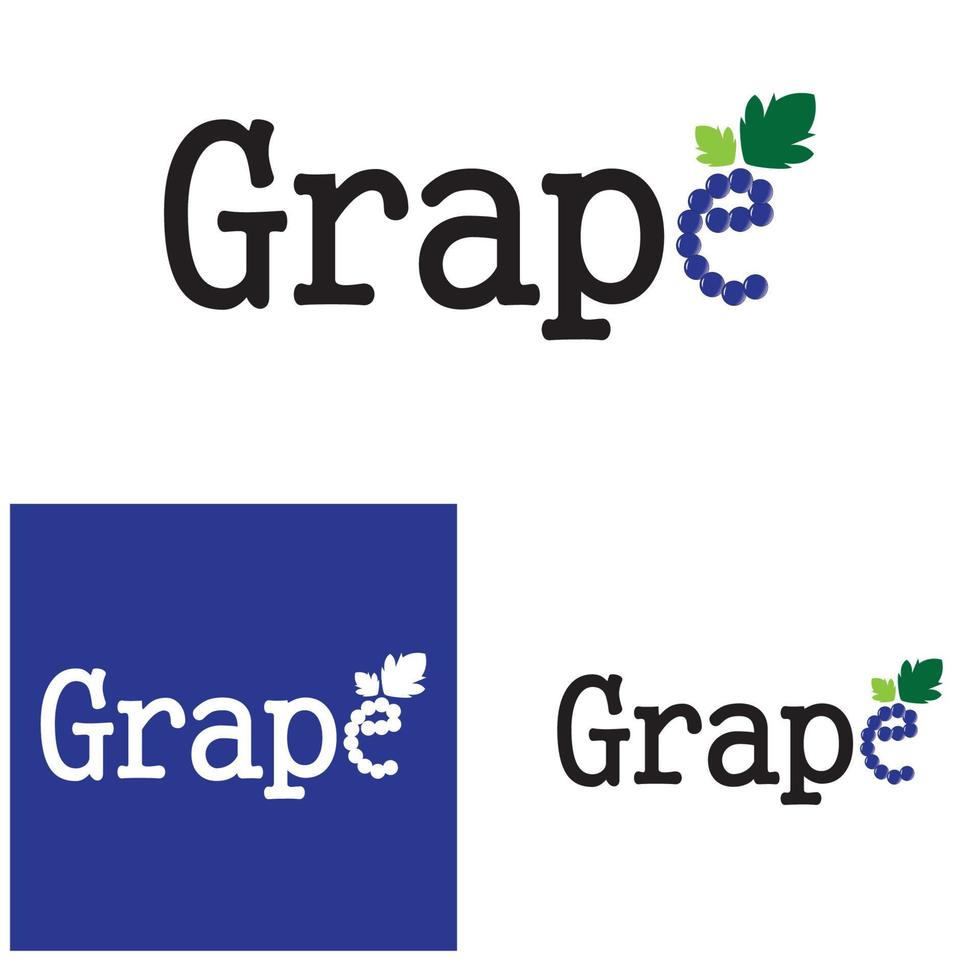 Grapes vector icon illustration design