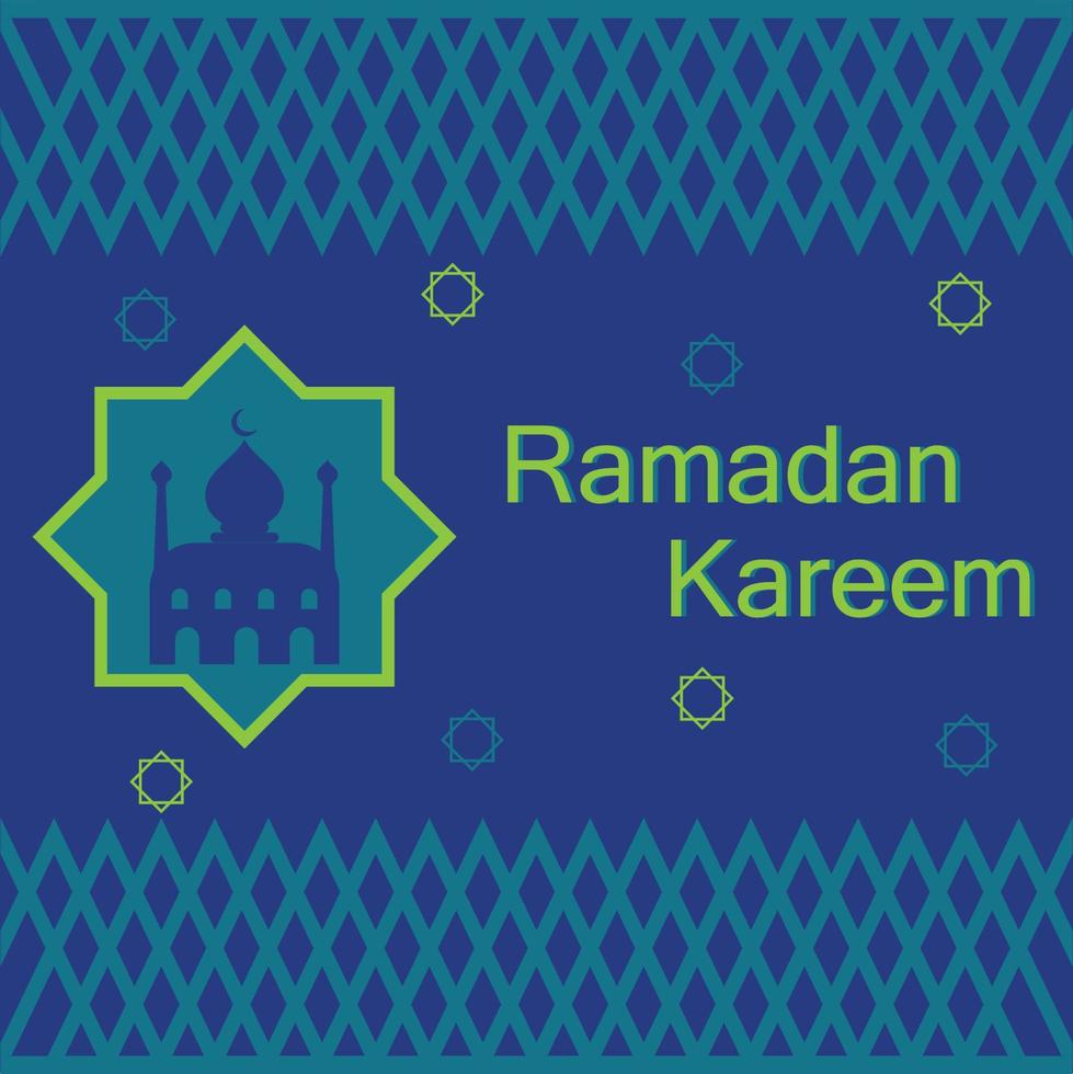 ramadhan logo fondo icono vector ilustración